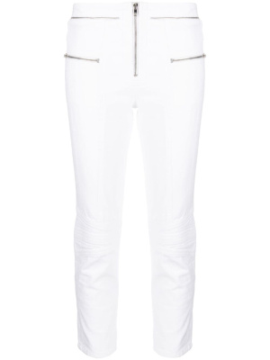 

Zip-embellished cropped jeans, ISABEL MARANT Zip-embellished cropped jeans