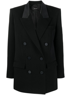 

Double-breasted blazer jacket, ISABEL MARANT Double-breasted blazer jacket