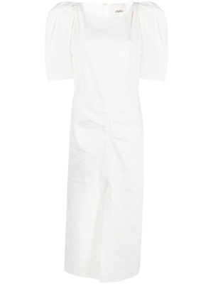 

Slit-detail midi dress, ISABEL MARANT Slit-detail midi dress