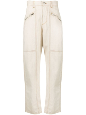 

Fanny straight-leg cargo trousers, ISABEL MARANT Fanny straight-leg cargo trousers