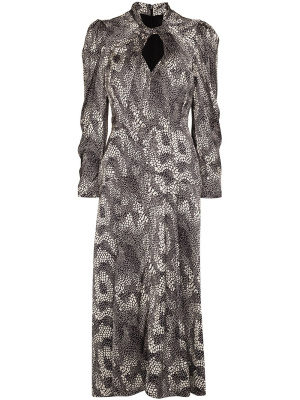 

Vilma graphic-print maxi dress, ISABEL MARANT Vilma graphic-print maxi dress