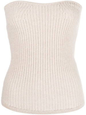 

Blaze strapless knitted top, ISABEL MARANT Blaze strapless knitted top