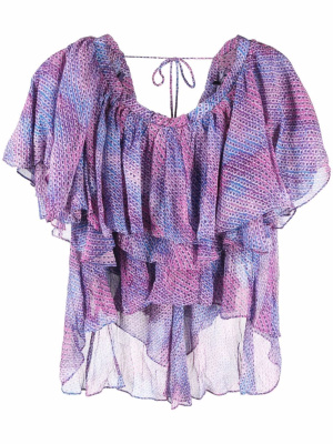 

Angele printed blouse, ISABEL MARANT Angele printed blouse