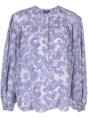 

Brunille printed blouse, ISABEL MARANT Brunille printed blouse