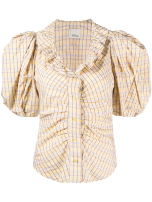 

Puff-sleeve blouse, ISABEL MARANT Puff-sleeve blouse