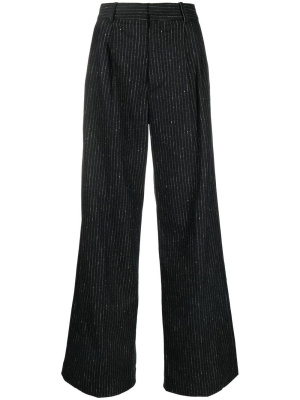 

Wide-leg pinstripe trousers, ISABEL MARANT Wide-leg pinstripe trousers