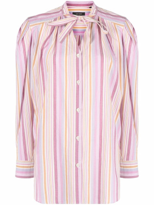 

Striped cotton shirt, ISABEL MARANT Striped cotton shirt