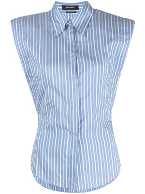 

Enza striped sleeveless shirt, ISABEL MARANT Enza striped sleeveless shirt