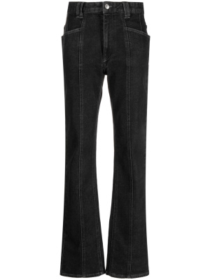 

Straight-leg washed denim trousers, ISABEL MARANT Straight-leg washed denim trousers