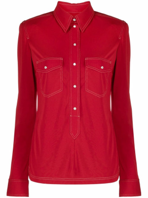 

Letty long-sleeve shirt, ISABEL MARANT Letty long-sleeve shirt