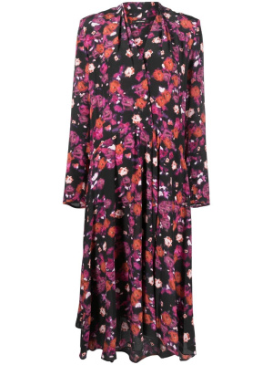 

Floral-print dress, ISABEL MARANT Floral-print dress