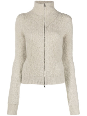 

Amina zip-front knitted cardigan, ISABEL MARANT Amina zip-front knitted cardigan
