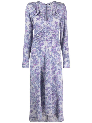 

Telima printed midi dress, ISABEL MARANT Telima printed midi dress