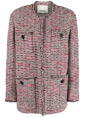 

Long-sleeve bouclé jacket, ISABEL MARANT Long-sleeve bouclé jacket