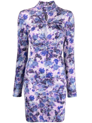 

Abstract-print minidress, ISABEL MARANT Abstract-print minidress