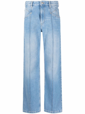 

High-rise Nadege jeans, ISABEL MARANT High-rise Nadege jeans
