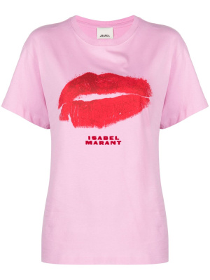 

Yates lips-print T-shirt, ISABEL MARANT Yates lips-print T-shirt