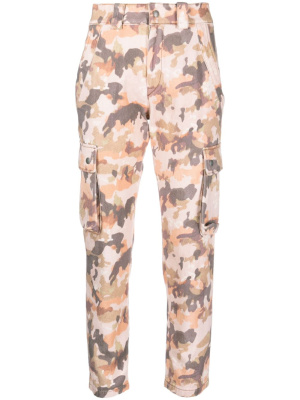 

Camouflage-print cropped jeans, ISABEL MARANT Camouflage-print cropped jeans