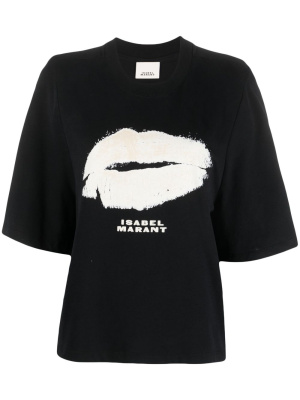 

Graphic-print cotton T-shirt, ISABEL MARANT Graphic-print cotton T-shirt