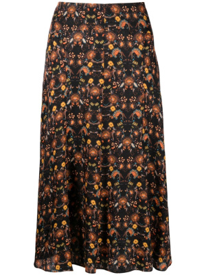 

Floral-print A-line skirt, ISABEL MARANT Floral-print A-line skirt
