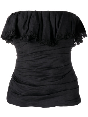 

Off-shoulder ruched top, ISABEL MARANT Off-shoulder ruched top