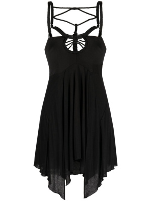 

Diana macramé-trim minidress, ISABEL MARANT Diana macramé-trim minidress