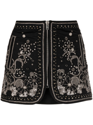 

Blanca embellished miniskirt, ISABEL MARANT Blanca embellished miniskirt