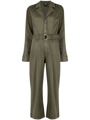 

Long-sleeve cropped jumpsuit, PAIGE Long-sleeve cropped jumpsuit