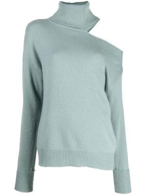 

Asymmetric roll-neck jumper, PAIGE Asymmetric roll-neck jumper