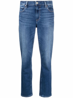 

Cropped straight-leg jeans, PAIGE Cropped straight-leg jeans