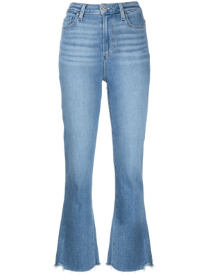 

Claudine cropped flared jeans, PAIGE Claudine cropped flared jeans