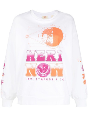 

Graphic-print cotton sweatshirt, Levi's Graphic-print cotton sweatshirt