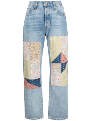 

501 '90s patchwork straight-leg jeans, Levi's 501 '90s patchwork straight-leg jeans