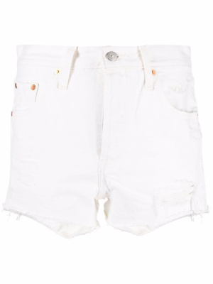 

Raw-cut hem shorts, Levi's Raw-cut hem shorts