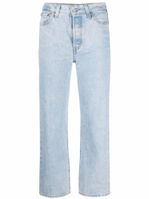 

High waisted cropped jeans, Levi's High waisted cropped jeans