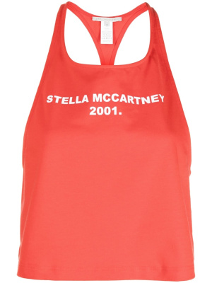 

Logo-print tank top, Stella McCartney Logo-print tank top