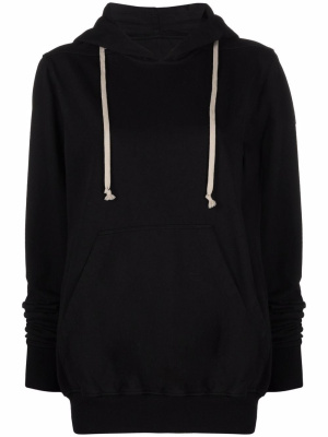 

Tie-front hoodie, Rick Owens DRKSHDW Tie-front hoodie
