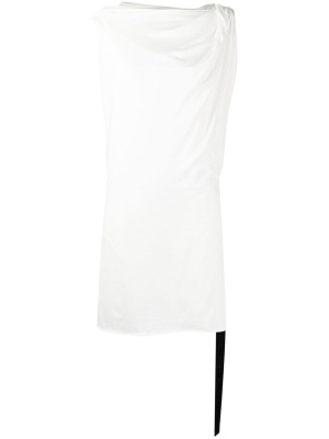 

Draped cotton mini dress, Rick Owens DRKSHDW Draped cotton mini dress