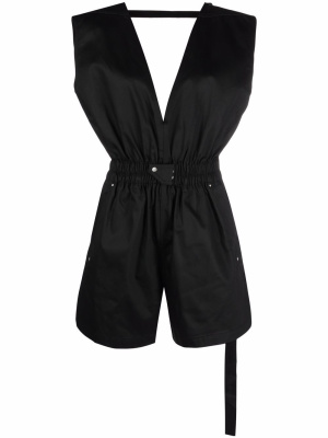 

V-neck playsuit, Rick Owens DRKSHDW V-neck playsuit