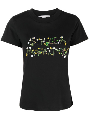 

Dandelion logo-print T-shirt, Stella McCartney Dandelion logo-print T-shirt
