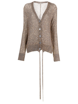 

Sequin-embellished cardigan, Stella McCartney Sequin-embellished cardigan