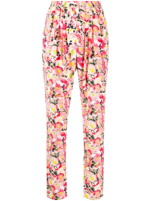 

Floral print cotton trousers, Stella McCartney Floral print cotton trousers