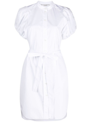

Tied waist poplin shirt dress, Stella McCartney Tied waist poplin shirt dress