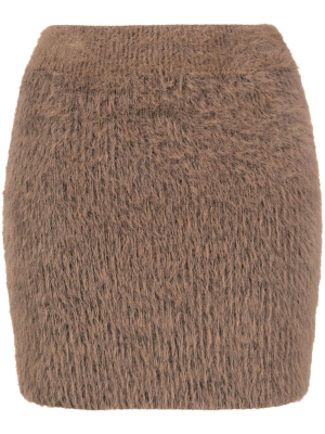 

Fluffy knitted miniskirt, Stella McCartney Fluffy knitted miniskirt
