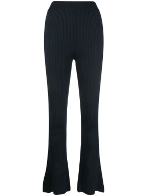 

Ribbed flared trousers, Stella McCartney Ribbed flared trousers