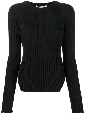 

Rib-knit long-sleeve top, Stella McCartney Rib-knit long-sleeve top