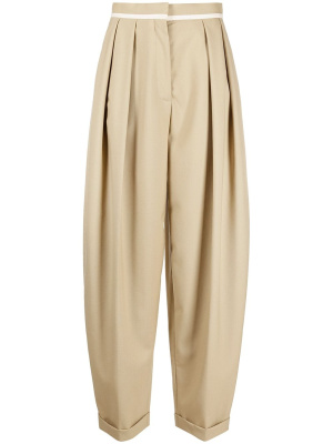

High-waist loose tapered trousers, Stella McCartney High-waist loose tapered trousers