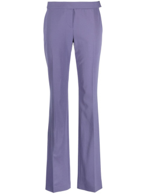 

Pressed-crease low-waist slim-fit trousers, Stella McCartney Pressed-crease low-waist slim-fit trousers