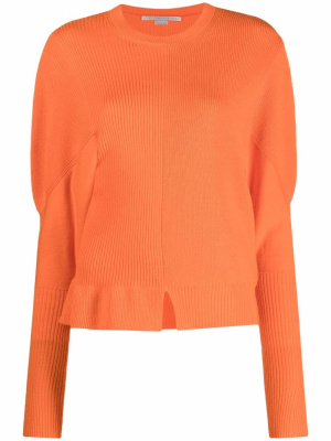 

Ribbed cotton jumper, Stella McCartney Ribbed cotton jumper