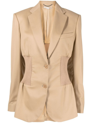 

Banded single-breasted blazer, Stella McCartney Banded single-breasted blazer